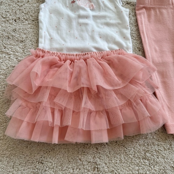 6M Bunny Carter’s Baby Clothes 1 Onesie, 1 Skirt, 1 Pants - Picture 6 of 10
